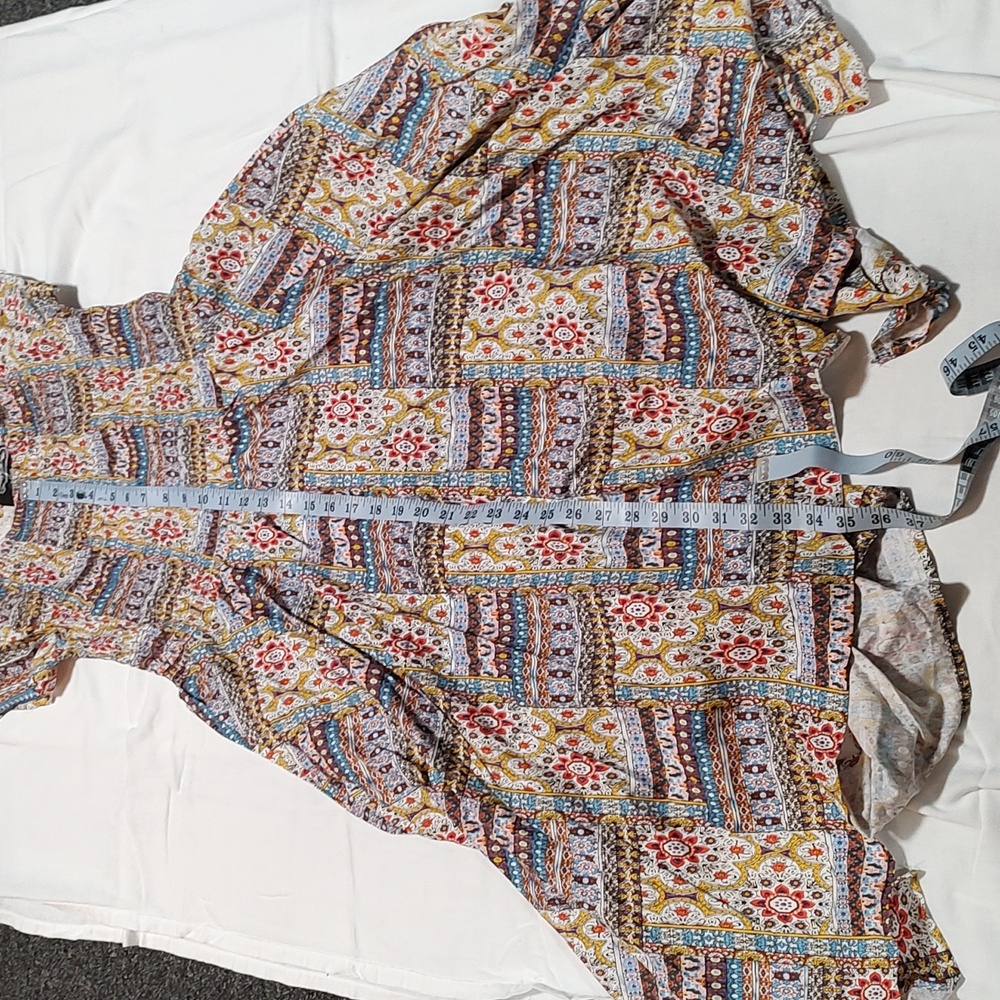Ladies Shore Drive Plus Size Patchwork Dress - Picture 7 of 10